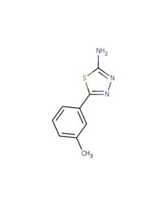 Astatech 5-(M-TOLYL)-1,3,4-THIADIAZOL-2-AMINE; 25G; Purity 95%; MDL-MFCD00788171